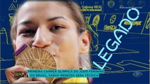Sarah Menezes, primeira medalhista de ouro da história do judô brasileiro em Olimpíadas, é agora a nova técnica da principal seleção feminina de judô. A ex-atleta, contou um pouco para o show do esporte sobre sua nova função.