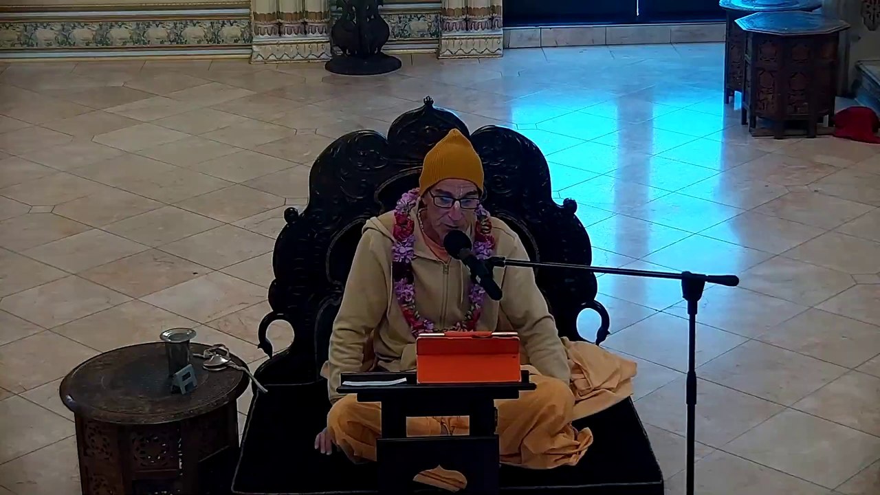 Maharaja Rahugana Fell Down at the Lotus Feet of Jada Bharata