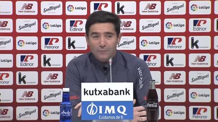 Marcelino: "Los futbolistas dicen que me falta dirigir un partido con el Real Madrid en San Mamés"