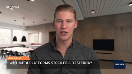 Why Meta Platforms Stock Fell Yesterday