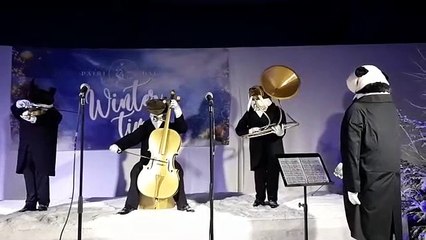 Concert d'animaux automates à Pairi Daiza