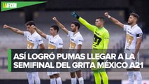 Pumas escaló desde el fondo en el Grita México A 2021