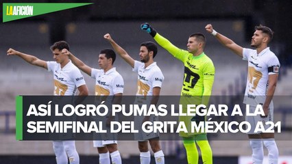 Pumas escaló desde el fondo en el Grita México A 2021