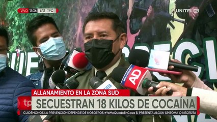 Aprehenden a 10 personas de un clan familiar dedicado al tráfico de drogas en Cochabamba