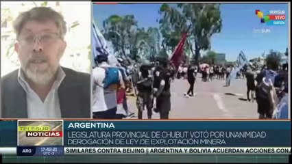 Argentina: Derogan Ley de Zonificación Minera en la Provincia del Chubut