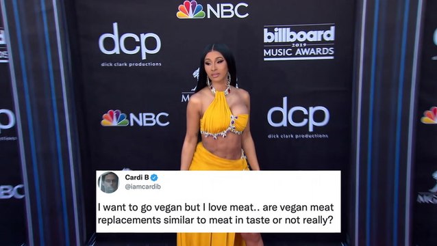 Drew Barrymore Tries To Get Cardi B To Go Vegan But ‘WAP’ Rapper ‘Loves Meat So Much’