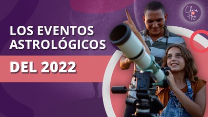 Los eventos astrológicos del 2022