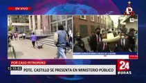 Presidente Castillo se dirigió al Ministerio Público un día después de la diligencia en Palacio