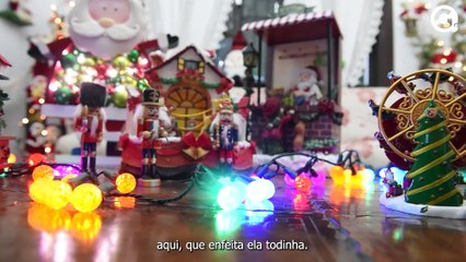 Conheça a casa do Papai Noel que fica em Vila Velha