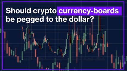 Should crypto currency-boards be pegged to the dollar?