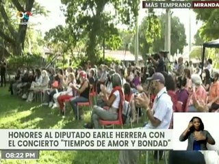 Desde la Casona Cultural rinden honores a Earle Herrera con concierto "Tiempo de Amor y Bondad"
