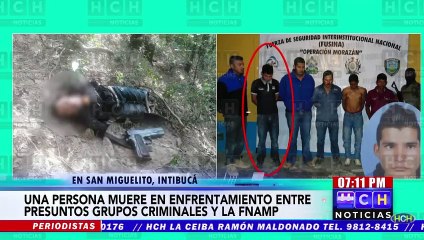Enfrentamiento entre FNAMP y grupos criminales deja una persona muerta en San Miguelito, Intibucá
