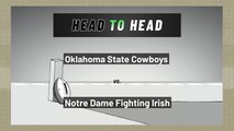 Oklahoma State Cowboys Vs. Notre Dame Fighting Irish, Fiesta Bowl: Spread