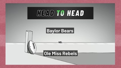 Baylor Bears Vs. Ole Miss Rebels, Sugar Bowl: Over/Under