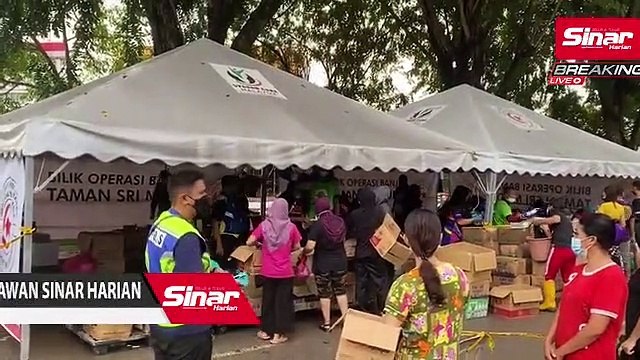 Tinjauan sekitar kawasan banjir di kawasan sekitar Sri Muda, Shah Alam, Selangor