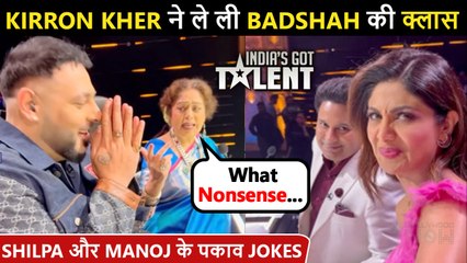 Kirron Kher IRRITATED With Badshah's Car, Shilpa & Manoj Muntashir PAKAAV Jokes | IGT BTS Moments