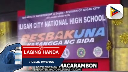 下载视频: Una at pangalawang araw ng Bayanihan Bakunahan 2 sa Iligan, dinagsa