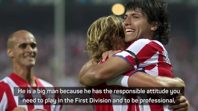 Aguero's wonderful attitude recalled by Atletico teammate Pernia