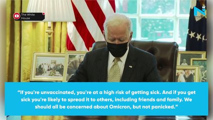 Amid Omicron crisis in United States, Joe Biden's message to the 'unvaccinated'