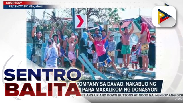 Ilan nating mga kababayan at ahensya ng pamahalaan, may kanya-kanyang paraan para makatulong sa mga biktima ng bagyong Odette