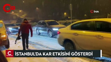 İstanbul'da kar etkisini gösterdi: Sarıyer'de yağış