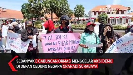 Ormas gabungan Demo Desak Polisi Tangkap Bahar Bin Smith