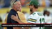Packers QB Aaron Rodgers on Relationship with Brett Favre