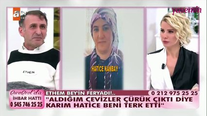 Aldığı cevizler çürük çıktı diye eşi tarafından terk edildi! Esra Erol’da şaşırtan olay