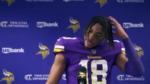 Justin Jefferson on the Vikings' MNF Win Over the Bears