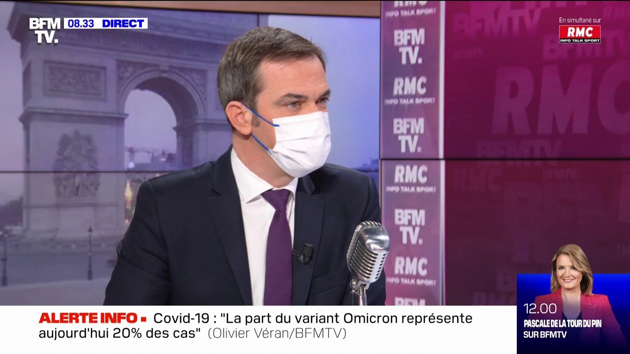 Olivier Véran sur Omicron: "On atteindra les 100.000 contaminations par jour, d'ici à la fin du mois de décembre"