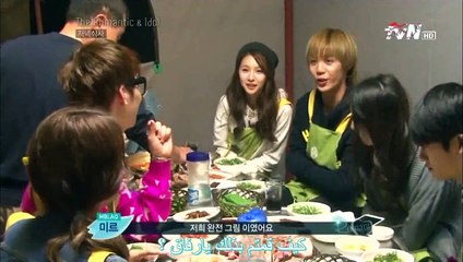 [Arabic Sub ] The Romantic And Idol Ep 6-1