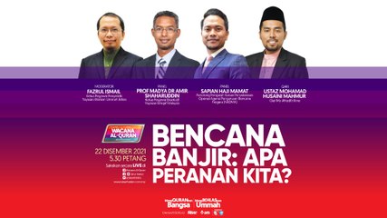 [LIVE] BENCANA BANJIR: APA PERANAN KITA?