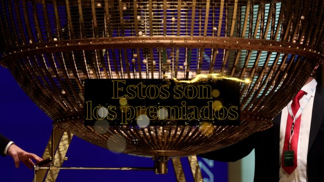 Estos son los premiados en la Lotería de Navidad, al momento