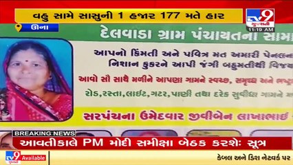 Gram Panchayat Polls results_ Mother-in-law loses to daughter-in-law in Delwada village_ Somnath