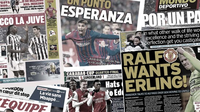 Manchester United passe à la vitesse supérieure pour Erling Haaland, nouveau rebondissement dans le dossier Edinson Cavani