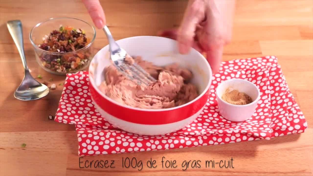 Sapin de bouchées apéritives