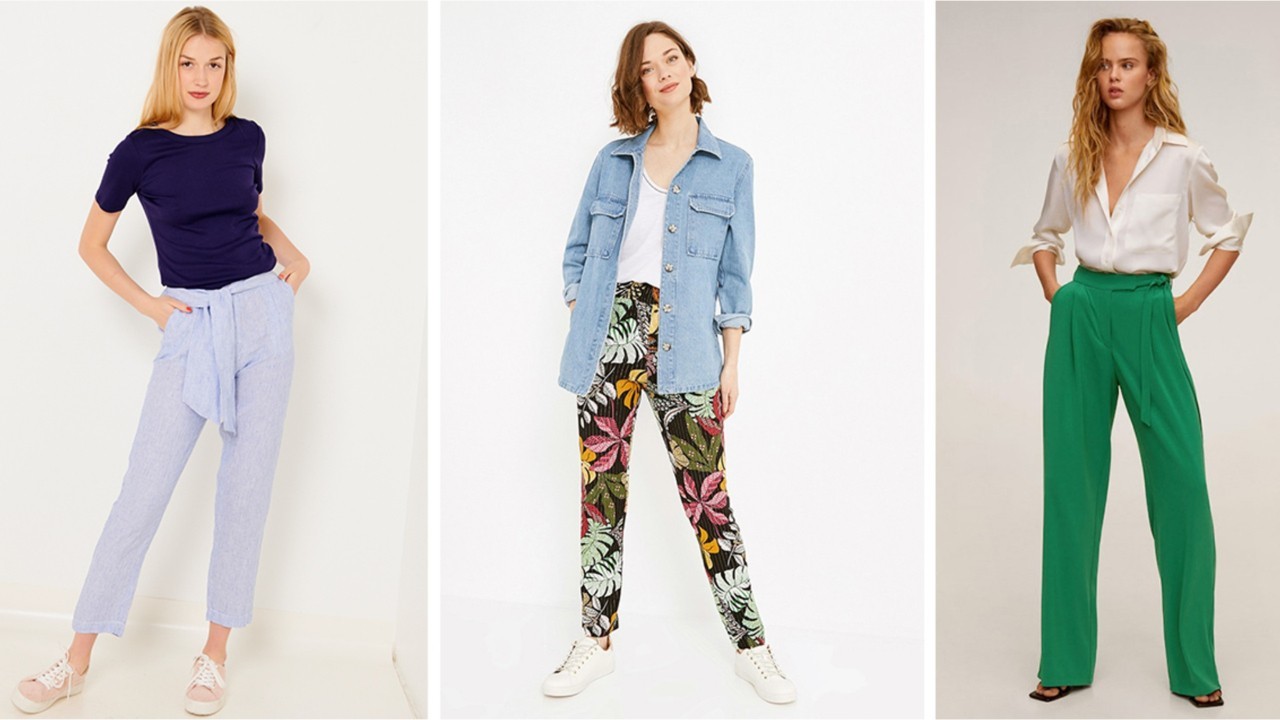 Pantalons tendance : top 20 des plus beaux modèles à adopter ce printemps  2020 : Femme Actuelle Le MAG