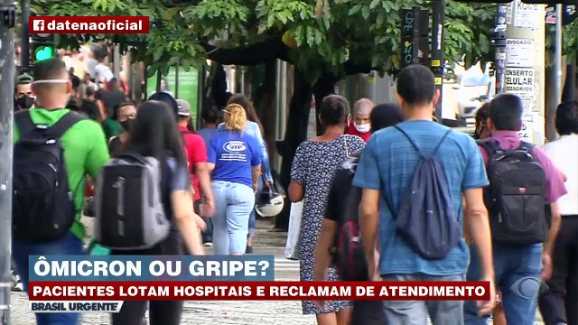 ÔMICRON OU GRIPE?Pacientes lotam unidades de saúde e reclamam de demora no atendimento e falta de testesMais detalhes em: band.com.br/brasilurgente