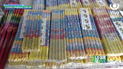 Comerciantes del mercado Israel Lewites listos para la fiesta de Fin de Año