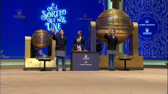 El 34345, agraciado con uno de los quintos premios del sorteo de Lotería de Navidad