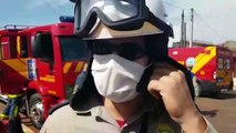 Oficial do Corpo de Bombeiros detalha atendimento à vítima de choque elétrico