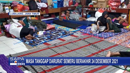 Masa Tanggap Darurat Bencana Gunung Semeru Berakhir 24 Desember