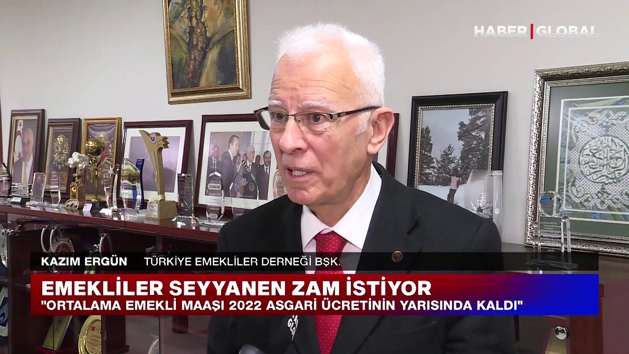 Emekliler seyyanen zam istiyor