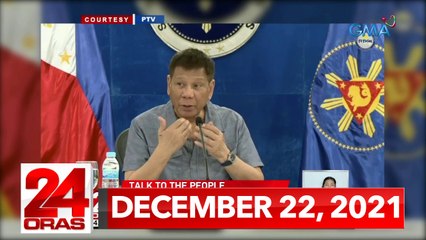 24 Oras Express: December 22, 2021 [HD]