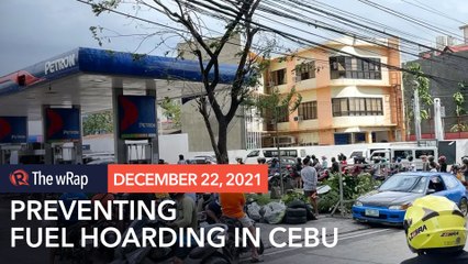 Cebu governor sets cap on fuel purchases to prevent hoarding