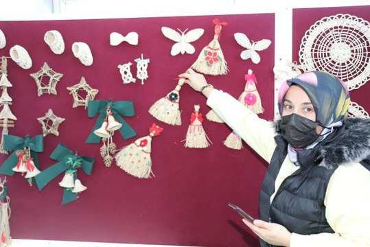 Çubuk'ta Yöresel Ürünler ve Hediyelik Eşya Fuarı açıldı