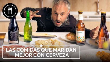 Descubre las COMIDAS que mejor MARIDAN con CERVEZAS ALHAMBRA