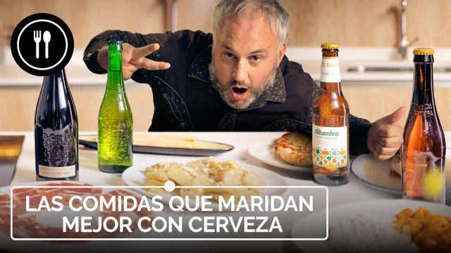 Descubre las COMIDAS que mejor MARIDAN con CERVEZAS ALHAMBRA