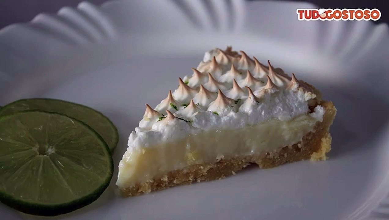 Torta de limão com suspiro