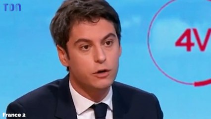 "Pas du tout. Ni sur la table, ni en dessous de la table, ni dans le placard à côté de la table" : L'élection présidentielle 2022 annulée à cause du Covid-19 ? Gabriel Attal s’exprime